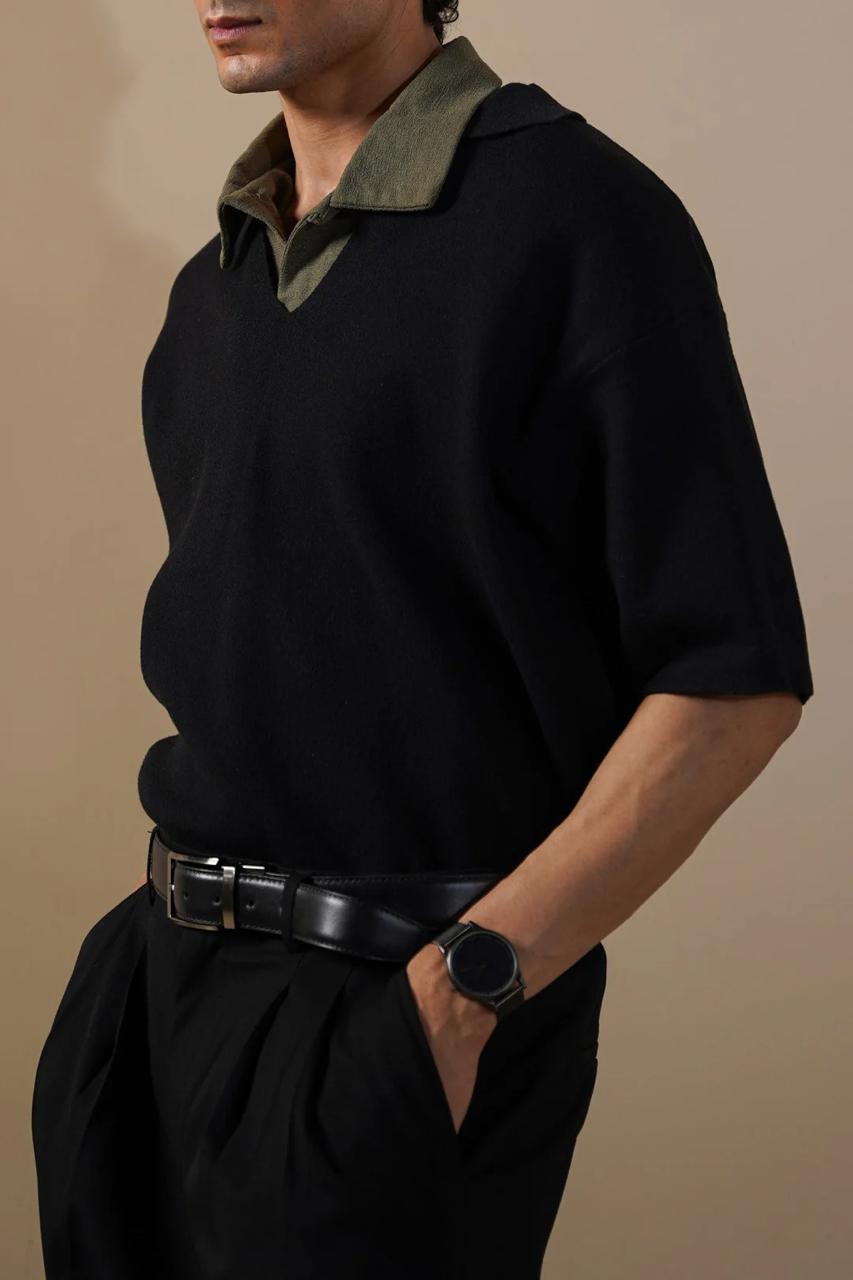 HALF SLEEVES SWEATER